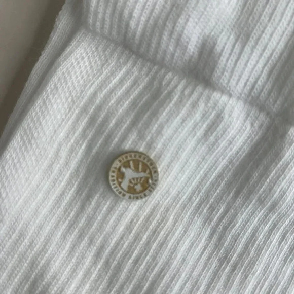 BIRKENSTOCK FOOTBED COMFORT SOLE White COTTON Blend LONG Socks - Picture 9 of 11